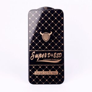 گلس Super D + ESD Anti Static آیفون iPhone 12 Pro Max