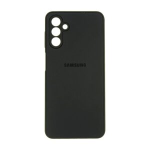 قاب گوشی Galaxy A13 4G سامسونگ مدل PVD ضد خش پشت گلس شیشه ای محافظ لنز دار